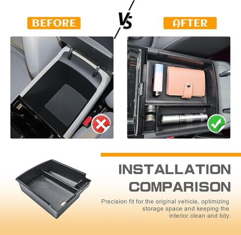 TACORBO Center Console Organizer Tray Compatible with Hyundai 2025 TUCSON Limited and TUCSON Hybrid Blue/SEL Convenience/N Line/Limited Accessories, 25 TUCSON Plug-in Hybrid Limited/SEL Armrest Insert in Kuwait