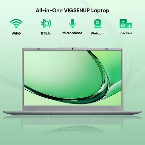 كمبيوتر محمول، كمبيوتر محمول بشاشة 15.6 بوصة، وذاكرة الوصول العشوائي (RAM) سعة 16 جيجابايت، وسعة 512 جيجابايت SSD in Kuwait