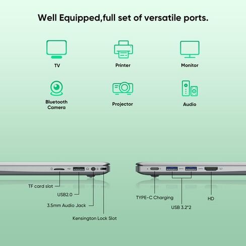 كمبيوتر محمول، كمبيوتر محمول بشاشة 15.6 بوصة، وذاكرة الوصول العشوائي (RAM) سعة 16 جيجابايت، وسعة 512 جيجابايت SSD in Kuwait