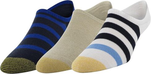 Gold Toe Men's Sta-Cool Oxford Socks, 3-Pack, Midnight/Green/Red Rugby Stripe, Shoe Size: 10.5-13 in Saudi Arabia