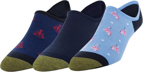 Gold Toe Men's Sta-Cool Oxford Socks, 3-Pack, Midnight/Green/Red Rugby Stripe, Shoe Size: 10.5-13 in Saudi Arabia