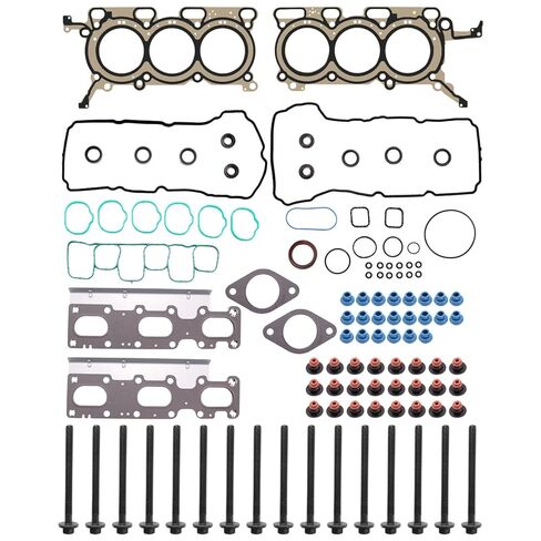 HGS4213 Cylinder Head Gasket Set for 2011-2019 Ford Explorer Edge Flex Taurus Police Interceptor Sedan 3.5L V6 N/A Valve Cover Gasket VS50814R in Kuwait
