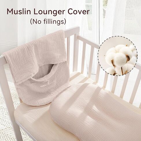 Pro Goleem Muslin Changing Pad Cover for Boys and Girls, Soft Breathable Fitted Cotton Diaper Changing Table Pad Sheets, Neutral, 2 Pack (Grey＆Green) in Kuwait