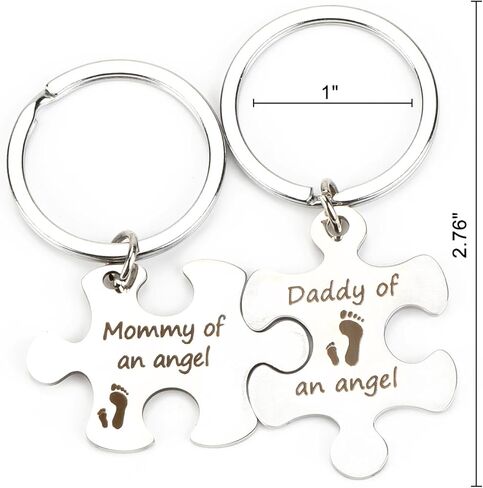 Gifts for Parents from Daughter,Matching Keychains for Parents, Dad Keychain,Mom Keychain, Parents Gifts for Anniversary, Birthday,Christmas Gifts for Mom from Daughter, 2 Pcs in Saudi Arabia