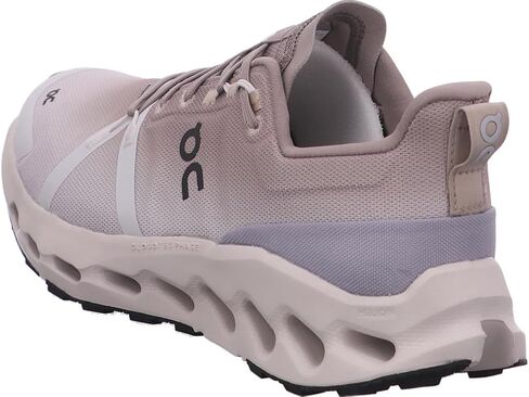 On Men's Cloudsurfer Trail Waterproof Running Shoes Sneakers (Mauve - Flame, 12 US) in Kuwait