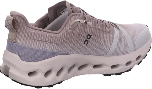 On Men's Cloudsurfer Trail Waterproof Running Shoes Sneakers (Mauve - Flame, 12 US) in Kuwait