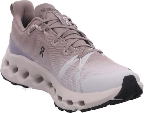 On Men's Cloudsurfer Trail Waterproof Running Shoes Sneakers (Mauve - Flame, 12 US) in Kuwait