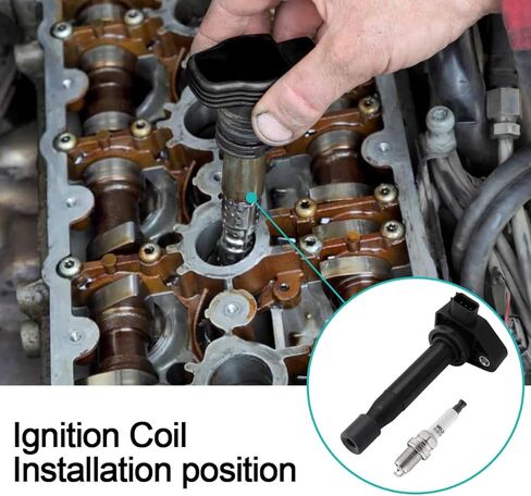 UF603 Ignition Coil Pack Set of 6 & 97390 Spark Plugs 3.5L 3.7L For Acura MDX RDX RL TL TSX ZDX for Honda Accord Crosstour Odyssey Pilot Ridgeline 2008-2015 V6 30520R70A01 in Saudi Arabia