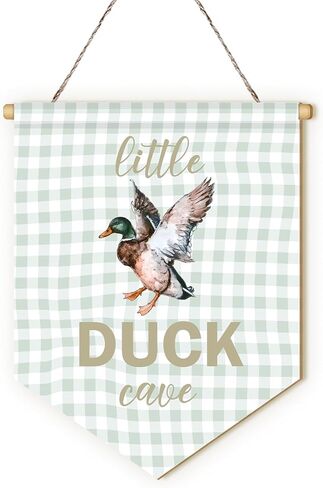 MOTERMATE Little Bear Cave Nursery Sign Decor, Little Man Cave Sign for Boys, Baby Boy Nursery Bear Wall Hanging Decor, Green Baby Toddler Boy Boys Room Front Porch Door Decor for Boys, 8x10 Inches in Kuwait