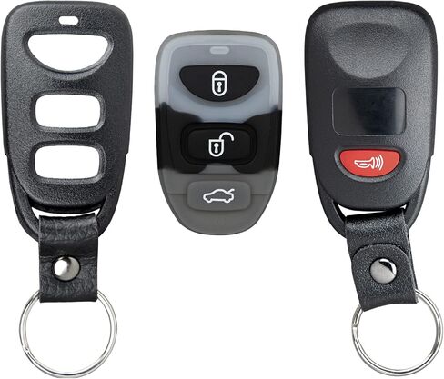 StandardAutoPart [ Shell Case ] for Keyless Entry Remote Key Fob Compatible with Hyundai/Kia (3 Button - Lock, Unlock & Panic) in Saudi Arabia