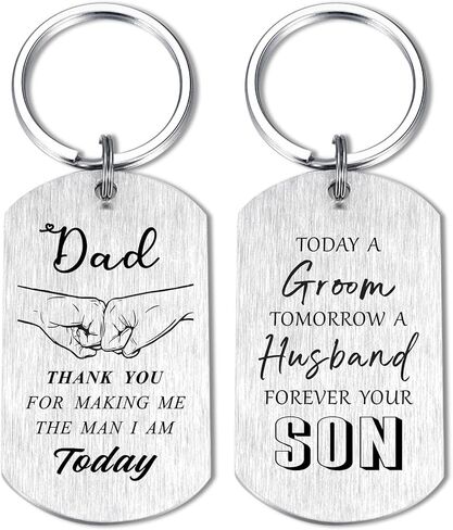 Alotozo World's Best Daughter-in-law Keychain, Marriage Made You My Family, Love Made You My Daughter, Dauhter-in-law Gifts, Birthday in Kuwait