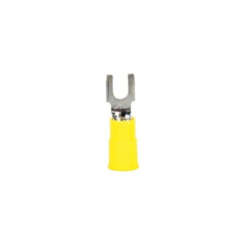 3M Highland Vinyl معزول كتلة شوكة طرفية BFV14-6Q، AWG 16-14، مناسبة للاستخدام في كتلة طرفية in Saudi Arabia