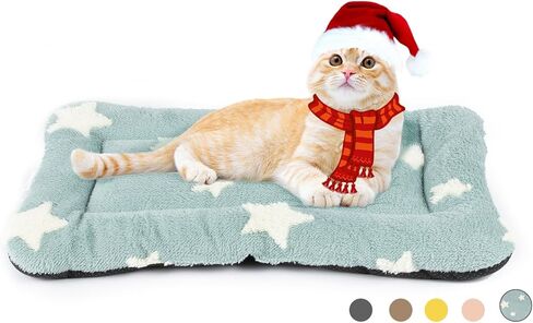 Mora Pets Dog Crate Pad Dog Bed Mat للكلاب الصغيرة المتوسطة، وسادة بيت الحيوانات الأليفة قابلة للغسل لقفص مقاس 24 بوصة، مرتبة فائقة النعومة للجرو المسطح، وسادة قطط للقطط للنوم المريح، مضادة للانزلاق، رمادي 24 × 18 in Kuwait