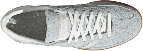 حذاء رياضي نسائي من adidas Handball Spezial، لون Wonder Silver/Off White/Gum، مقاس 9.5 in Kuwait