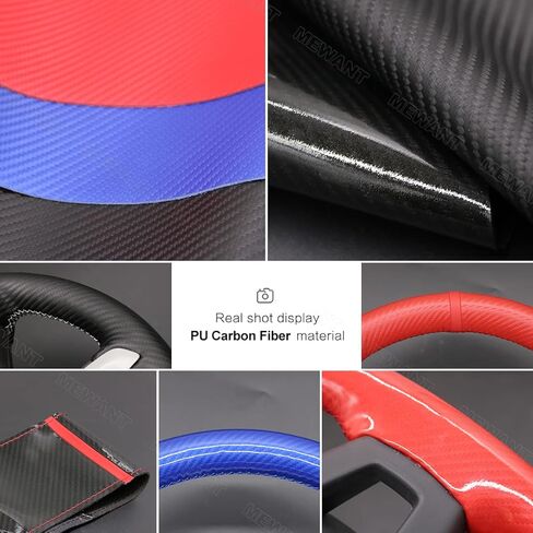 MEWANT Steering Wheel Covers Wrap for Tacoma Tundra 4Runner Sienna Highlander Sequoia Land Cruiser Prado 120 Land Cruiser Hilux LS400 GX GX470 in Kuwait