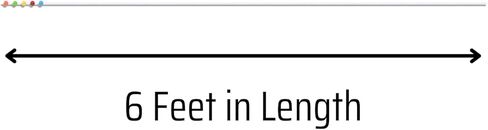 Brock String 10 Foot Vision Convergence Training Tool - Train Vision, Improve Strength & Athletic Performance, and More! in Kuwait