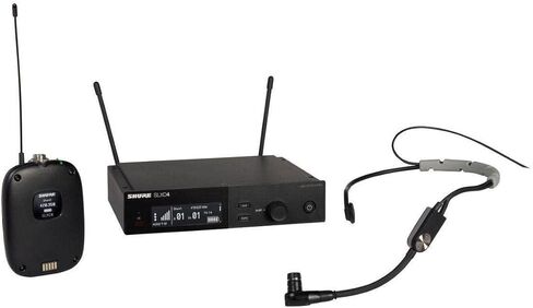 Shure Wireless Microphone System with Bodypack and SM35 Headworn Mic, SLXD14/SM35-G58 in Saudi Arabia