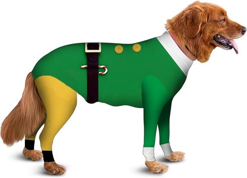 Shed Defender Original Dog Onesie - Seen on Shark Tank, Shedding Bodysuit for Dogs, Recovery Suit for Post-surgery Spay & Neuter, Anxiety Vest Calming Shirt, Hot Spot Allergy Protection, Vet Approved in Kuwait