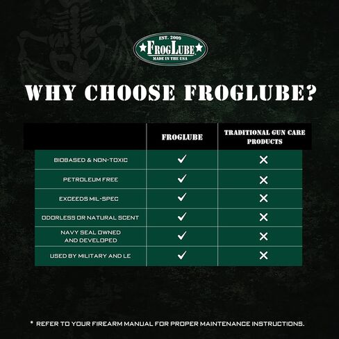 أنبوب ضغط Frog Lube Extreme 1.5oz لدرجات الحرارة -44F إلى 140F، أخضر، الموديل: 15248 in Kuwait