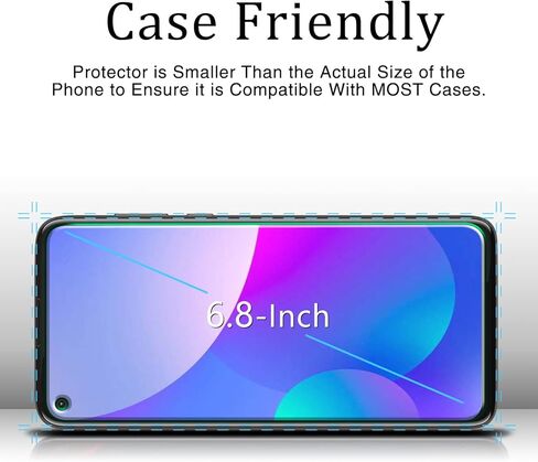 KAREEN [2 Pack] Screen Protector for Motorola Moto G Stylus 5G 2024 Tempered Glass, Anti Scratch, Bubble Free, Case Friendly, 9H Hardness in Saudi Arabia