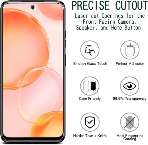 KAREEN [2 Pack] Screen Protector for Motorola Moto G Stylus 5G 2024 Tempered Glass, Anti Scratch, Bubble Free, Case Friendly, 9H Hardness in Saudi Arabia