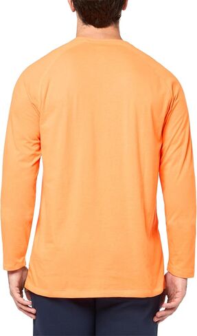 Dickies Men's Cooling Long Sleeve Pocket T-Shirt, Dark Navy Heather in Kuwait