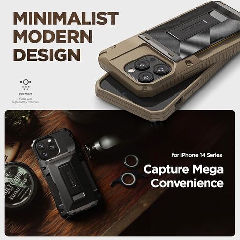 حافظة هاتف VRS DESIGN Damda Glide Hybrid لهاتف iPhone 12 Pro Max، مع [4 بطاقات] قوية [شبه تلقائية] فتحة حامل لبطاقة الائتمان ومسند لهاتف iPhone 12 Pro Max 6.7 بوصة (2020) (أسود) in Kuwait