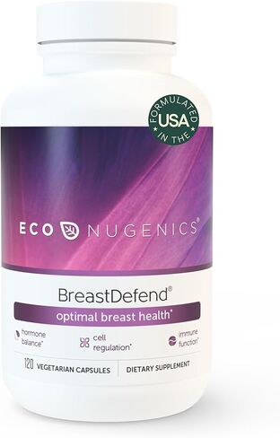 EcoNugenics BreastDefend DIM Supplement for Women’s Breast Health, Estrogen Hormone Balance, Immune Support – Turmeric Curcumin, Reishi & Turkey Tail Mushrooms, Quercetin, Astragalus – 60 Capsules in Kuwait