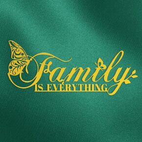 لافتات عائلية ديكور حائط معدني، العائلة هي كل شيء علامة كلمة مع فراشة لعصا ديكور المنزل، لوحة فنية جدارية من الحديد الأسود لتزيين غرفة المعيشة، الانتقال لمنزل جديد، 43.2 × 16 سم (عائلي) in Kuwait