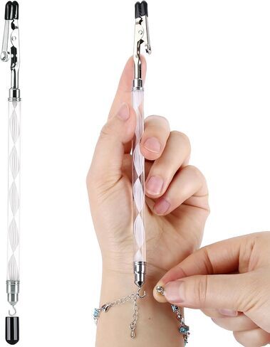 2 in 1 Bracelet Helper Tool -WIFORT Bracelet Helper to Put on Yourself, Quick Release Fastening Jewelry Clasp Helpers,Bracelet Assist Tool with Hook for Bracelet, Necklace, 197mm Extended Design in Kuwait