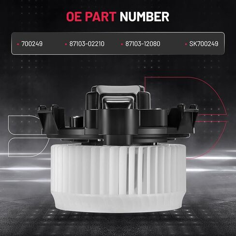 BDFHYK AC Heater Blower Motor Fan 700153 Compatible with Toyota 2001-2009 Prius,HVAC Blower Motor Assembly Replacement for PM9249 87103-47050 87130-47091 8710347020 PM9249 in Saudi Arabia