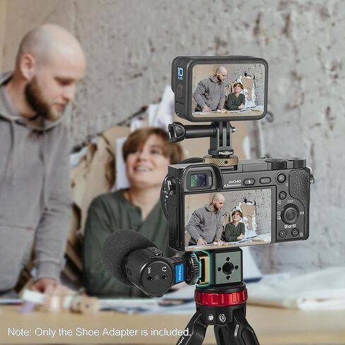 MINIFOCUS Cold Shoe Mount Adapter with 1/4"-20 Thread for Camera Cage Flash LED Monitor in Kuwait