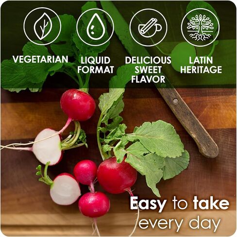 Enhances Your Body Energy, Improves Immunity, Horseradish Extract, 8 FL Oz, Bottle, Red in Kuwait