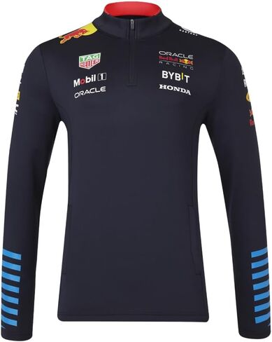 Castore Red Bull Racing F1 2024 Team 1/4 Zip Mid Layer (S), Small, Night Sky in Saudi Arabia