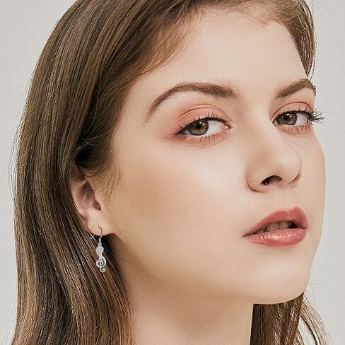 Claddagh Earrings Sterling Silver Celtic Knot Claddagh Dangle Drop Earrings Irish Claddagh Jewelry for Women in Kuwait