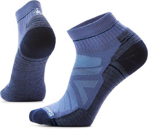Smartwool Women's Hike Light Cushion Merino Wool Margarita Ankle Socks, Alpine Blue, Medium in Saudi Arabia
