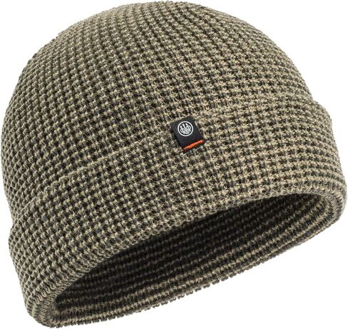 Beretta Unisex Casual Knitted Breathable Lightweight Warm Acrylic Cuffed Shore Beanie, Blue Gray in Kuwait