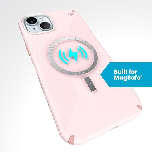 Speck iPhone 16 Pro Max Case MagSafe and ClickLock - حافظة هاتف نحيفة iPhone 16 Pro Max - iPhone 16 Pro Max Phone Case - Presidio 2 Grip - رمادي فحمي / برونزي in Kuwait