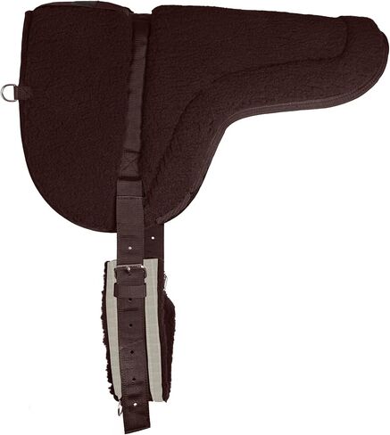 وسادة Kensington Fleece Bareback - سرج من الصوف شديد التحمل مع مركز إسفنجي سميك بقياس 1 بوصة - يبلغ طوله 29 بوصة وعرضه 36 بوصة in Kuwait