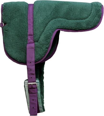 وسادة Kensington Fleece Bareback - سرج من الصوف شديد التحمل مع مركز إسفنجي سميك بقياس 1 بوصة - يبلغ طوله 29 بوصة وعرضه 36 بوصة in Kuwait