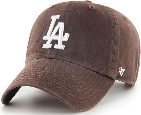 47 MLB New York Yankees Ball Park Clean Up Adjustable Hat, Adult One Size Fits All (Los Angeles Dodgers Black Black Pink) in Saudi Arabia