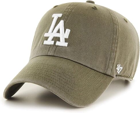 47 MLB New York Yankees Ball Park Clean Up Adjustable Hat, Adult One Size Fits All (Los Angeles Dodgers Black Black Pink) in Saudi Arabia