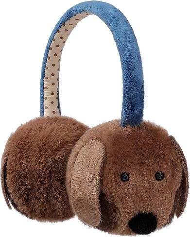 Kids Cat Earmuffs Cute Animal Ear Muffs Winter Outdoor Ear Covers Plush Ear Warmer for Boys Girls Age 7-14 in Kuwait