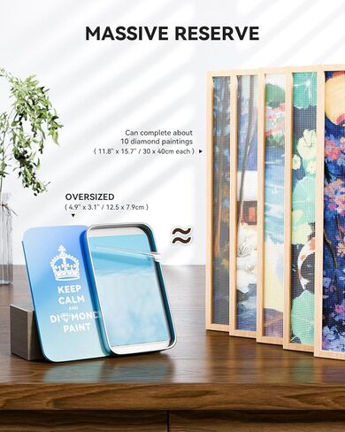 ARTDOT Enduring Stickiness Putty Wax for Diamond Art Kits for Adults,Strong Stickiness Clay Glue with Slide Storage Box for Diamond Painting Accessories and Tools in Kuwait