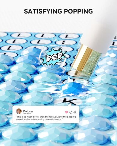 ARTDOT Enduring Stickiness Putty Wax for Diamond Art Kits for Adults,Strong Stickiness Clay Glue with Slide Storage Box for Diamond Painting Accessories and Tools in Kuwait