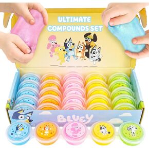 Paw Patrol Dough Party Pack, 25-Pack, Includes Colorful Paw Patrol Sensory Doughs, 6 Colors, 2 oz. Each, Reusable Paw Patrol Toys, Party Favors For Kids, Travel Toys, 3 Year Old Boy Toys, Sensory Play in Saudi Arabia