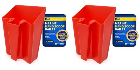 Five Oceans FO2149 Small Marine Red Dinghy Bailing Scoop, 1L in Saudi Arabia