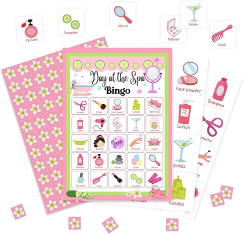 Safari Jungle Bingo Game Cards, Jungle Animals Bingo Games for Adults, Tropical Bingo Cards Supplies, Palm Leaves Bingo Birthday Party Decor Favors, Card Gifts for Women Friends Family Holiday, 06 in Saudi Arabia