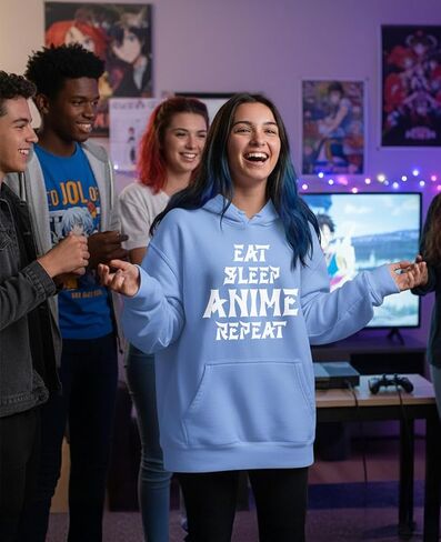 It's an Anime Thing You Wouldn't Understand Hoodies for Women Teen Girls Manga Novelty Pullover Hoodies in Kuwait