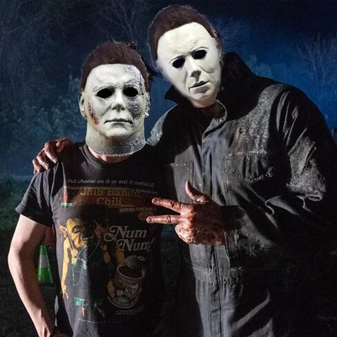 قناع الهالوين، قناع الهالوين المخيف، أقنعة رأس كاملة من اللاتكس، وجه فيلم رعب، زي الهالوين للرجال in Kuwait